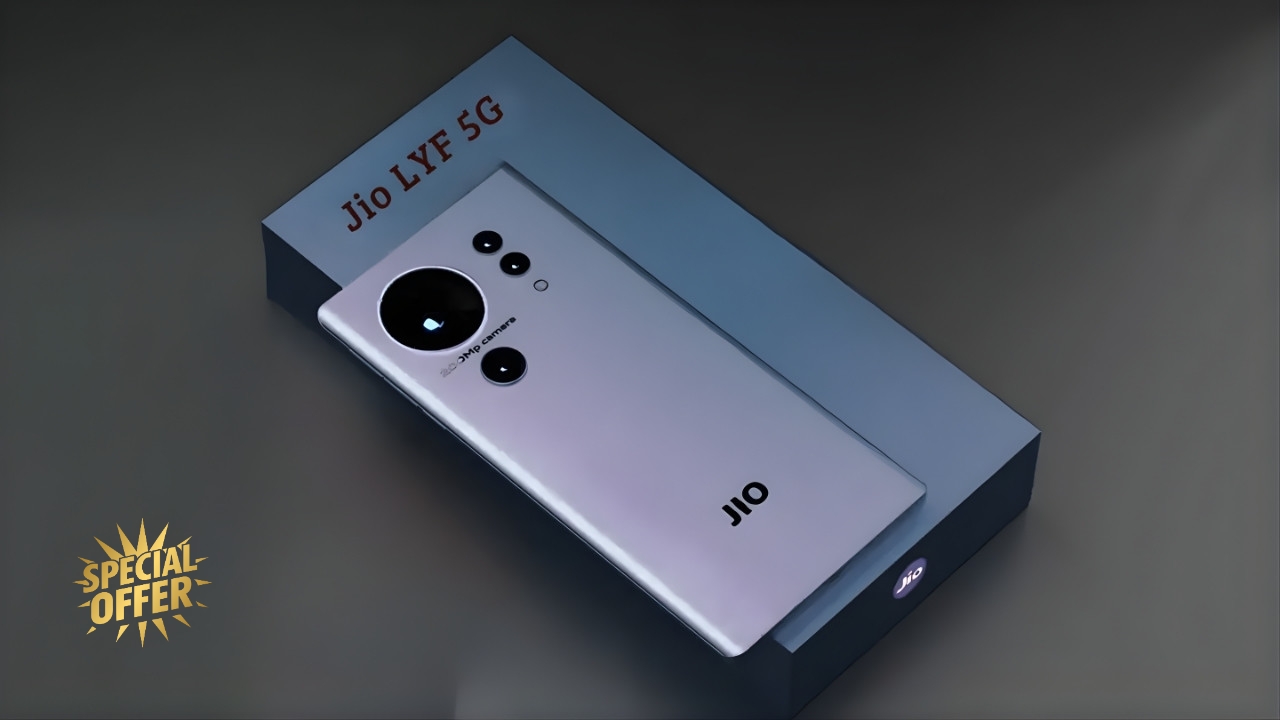 Jio LYF 5G 2026 Launched at ₹5,000 with 100MP Camera, 5000mAh Battery, and 256GB Storage