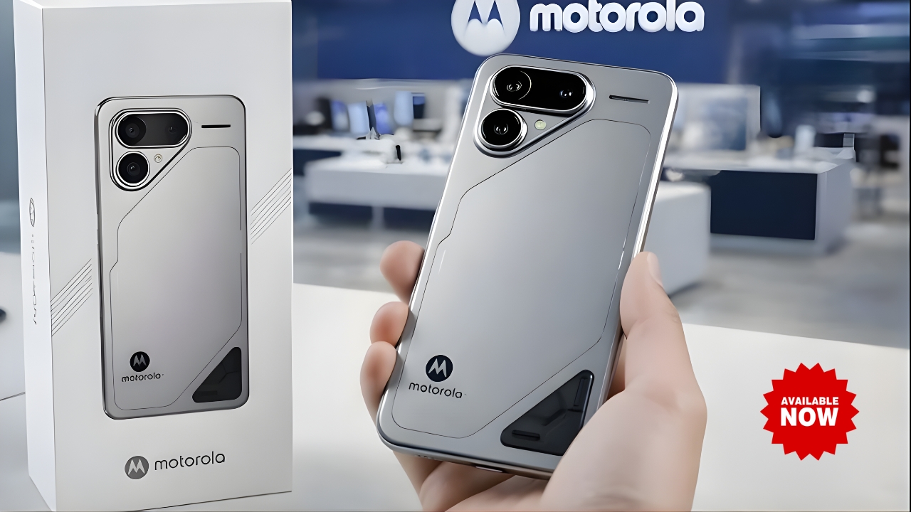 New Motorola 5G Phone 2026 Launched: Massive 350MP Camera, 20GB RAM, Steel Build