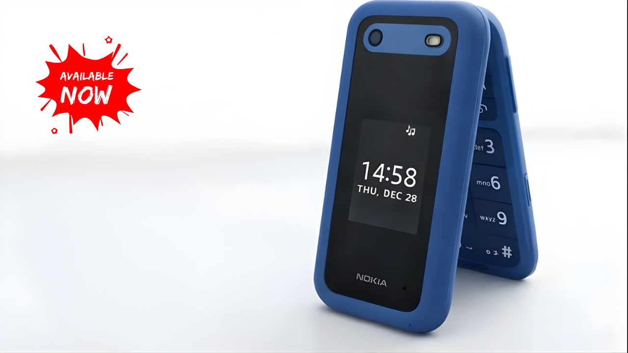 Nokia 2660 Flip 2026 Launched: Compact Design and 60Hz Display for Just ₹3,000