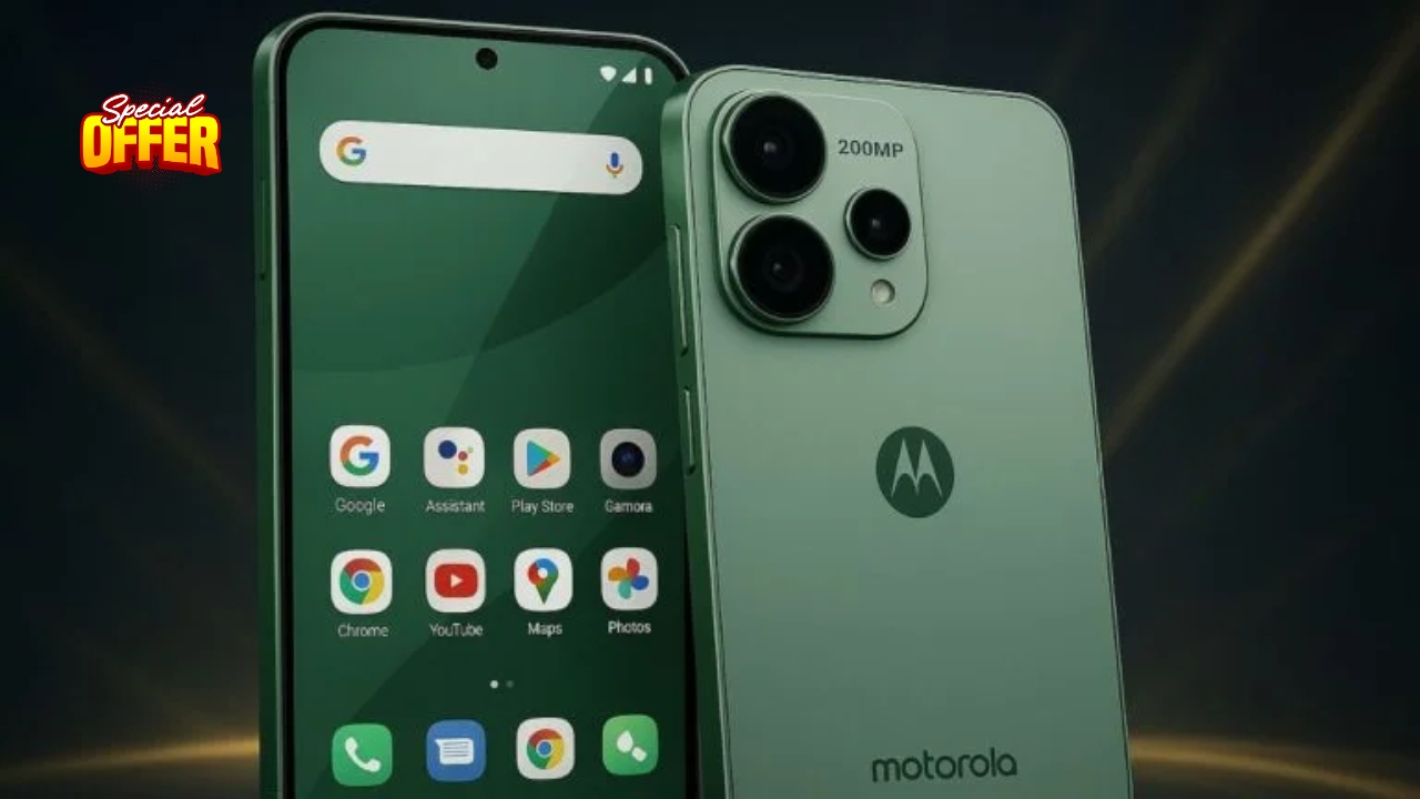 Motorola Budget Smartphone Unveiled with 420MP Camera and 7700mAh Battery at ₹9,999